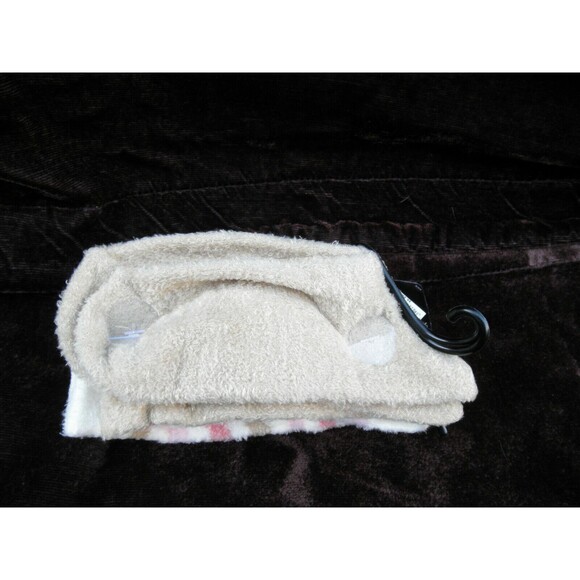 NEW (2 PAIRS) by JACQUES MORET, LUXURIOUS BOOT SOCKS, TAN & STRIPED (SIZES 9-11) - Picture 2 of 6